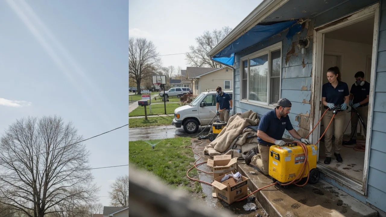 Basement Flood Cleanup in La Vernia, TX near me